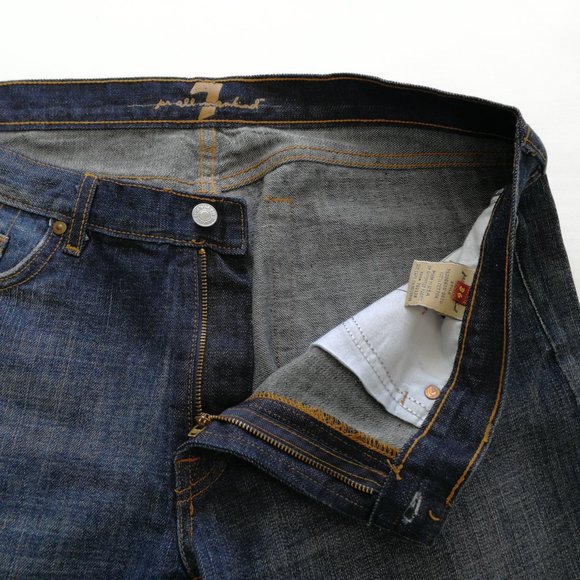 7 For All Mankind A Pocket Bootcut Jeans 36 - Picture 5 of 9